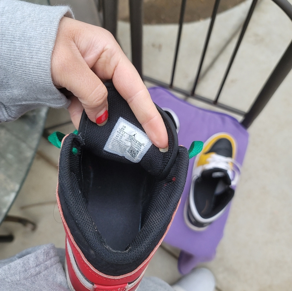 Kids Red and Black Sneakers
